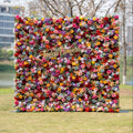 🔥[Hot sale]🔥 Vivid and Exquisite Multicolored Artificial Flower Backdrop by