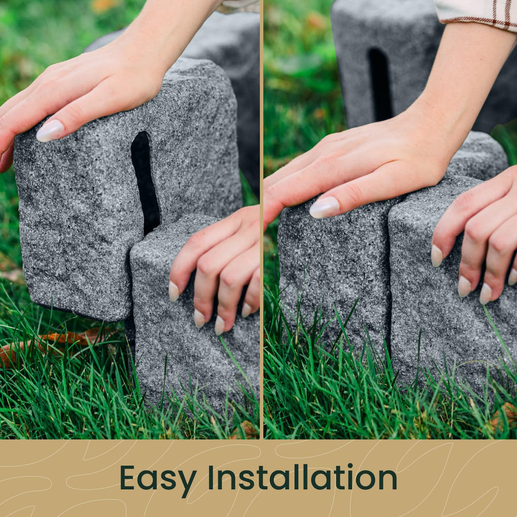 Faux Stone Blocks