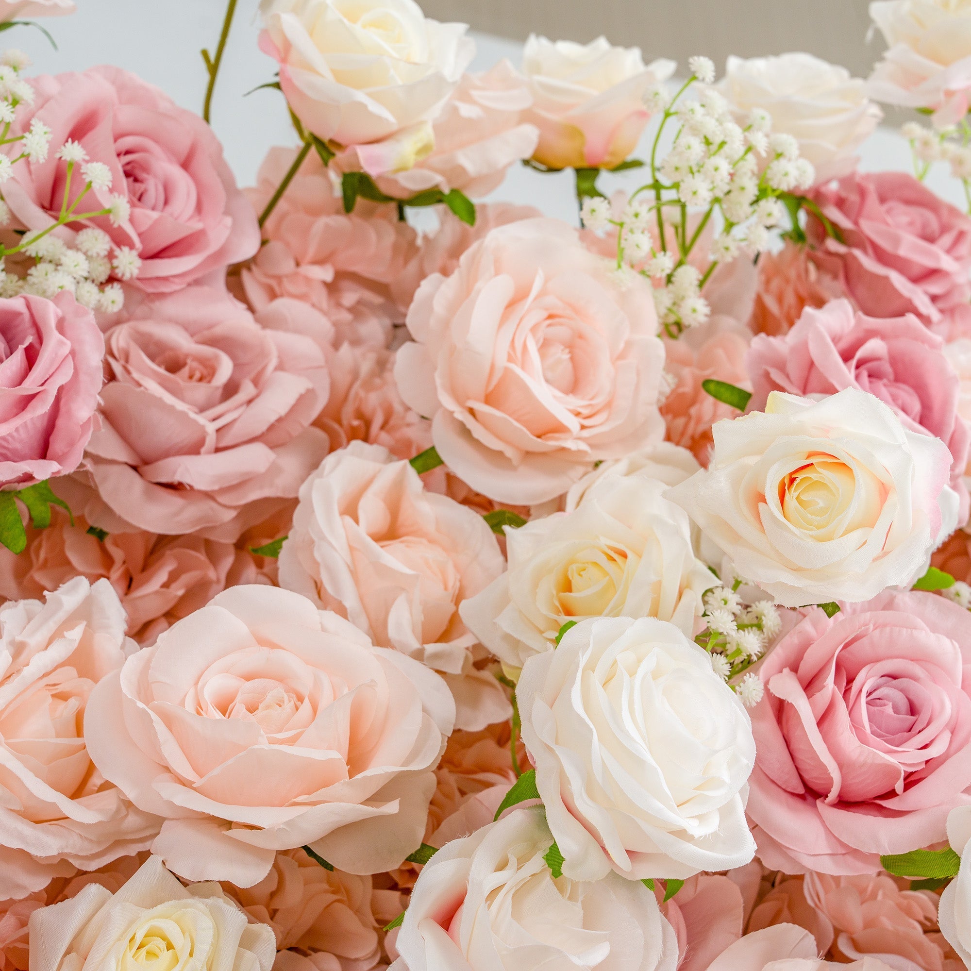 🔥[Hot sale]🔥 Delightful and Enchanting Blush - Toned Artificial Flower Backdrop by