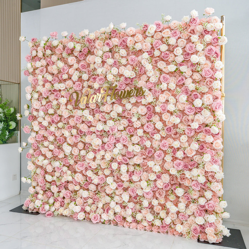 🔥[Hot sale]🔥 Delightful and Enchanting Blush - Toned Artificial Flower Backdrop by