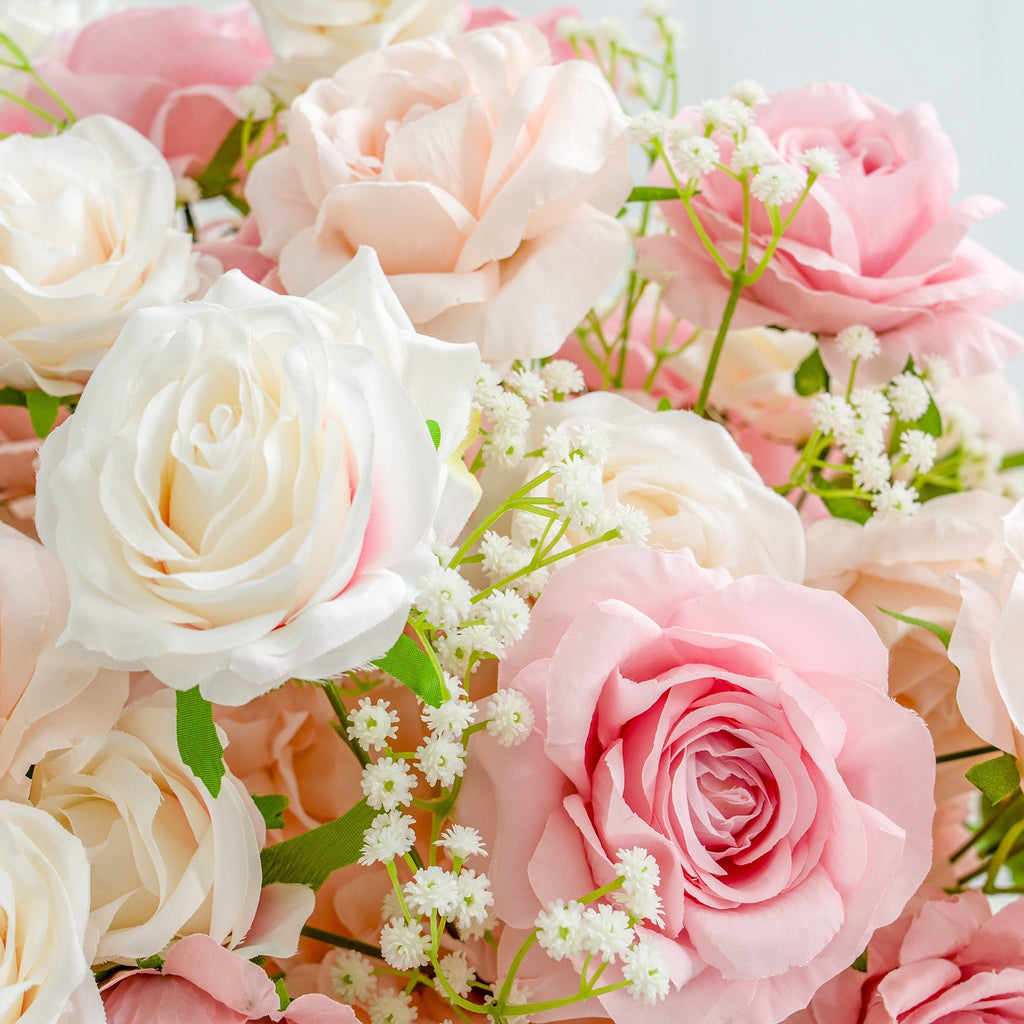 🔥[Hot sale]🔥 Delightful and Enchanting Blush - Toned Artificial Flower Backdrop by