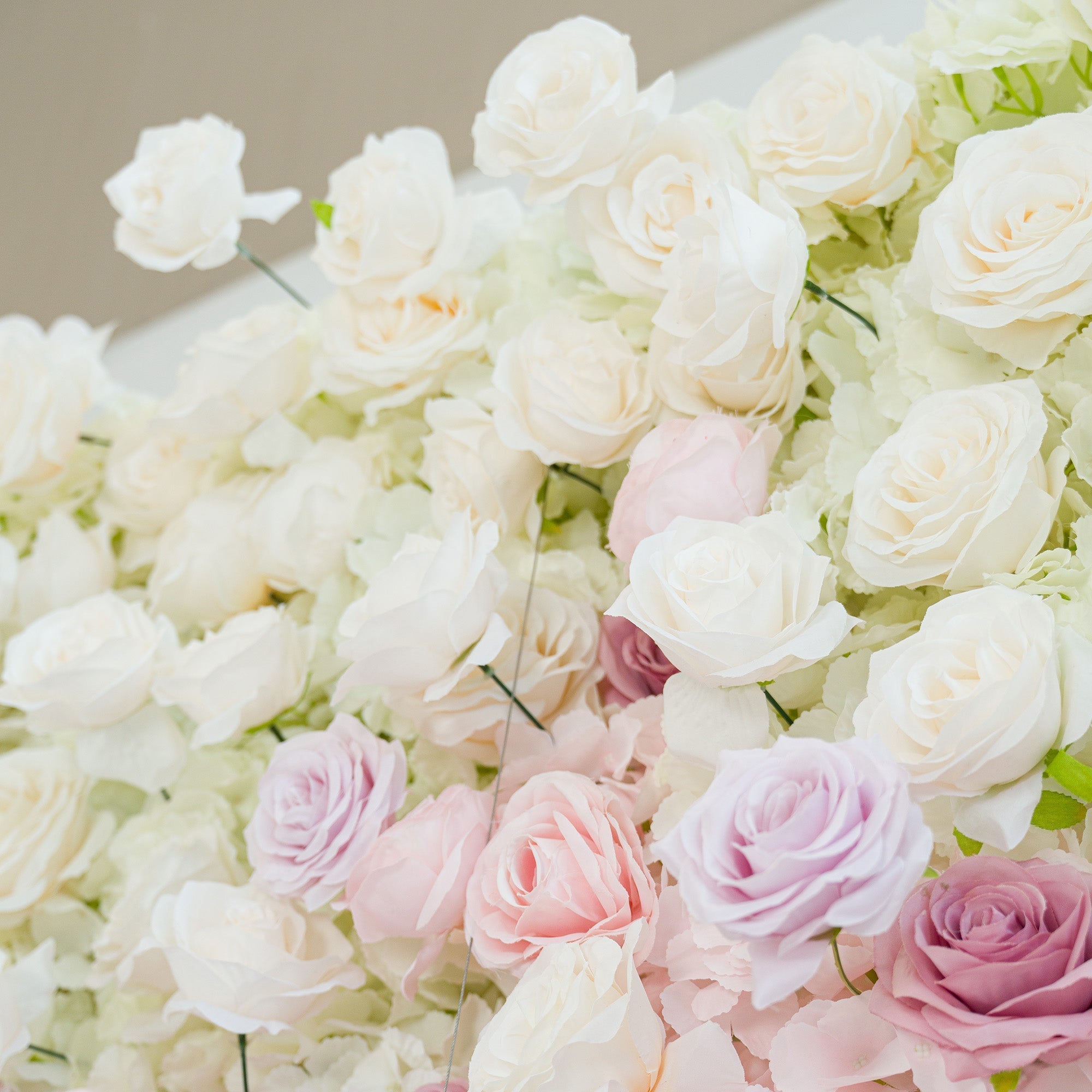 🔥[Hot sale]🔥 5D Ombre Rainbow Artificial Flower Backdrop: A Breathtaking Floral Masterpiece for Events
