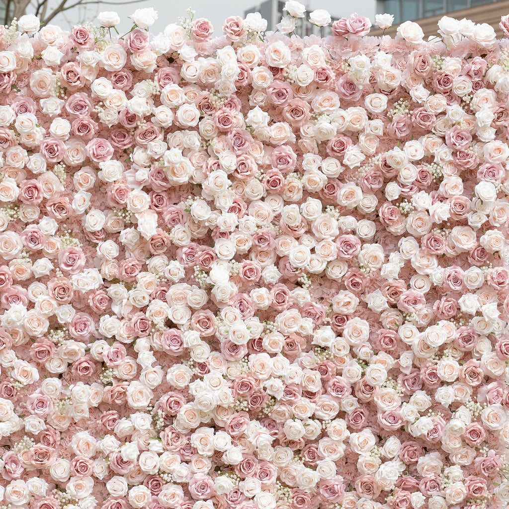 🔥[Hot sale]🔥 Delightful and Enchanting Blush - Toned Artificial Flower Backdrop by