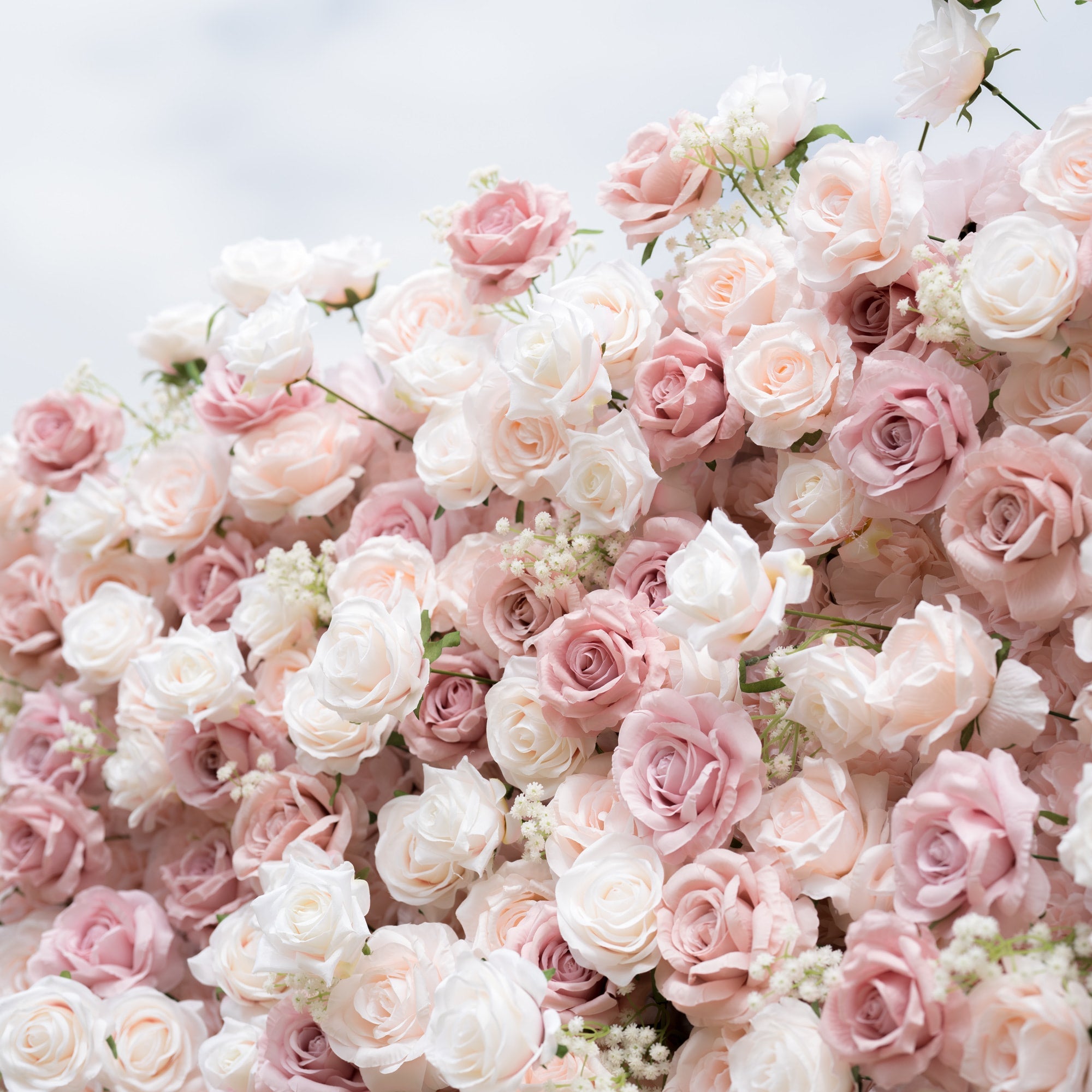 🔥[Hot sale]🔥 Delightful and Enchanting Blush - Toned Artificial Flower Backdrop by